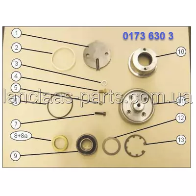 Кпл переобладнання. підшип. 0001736303